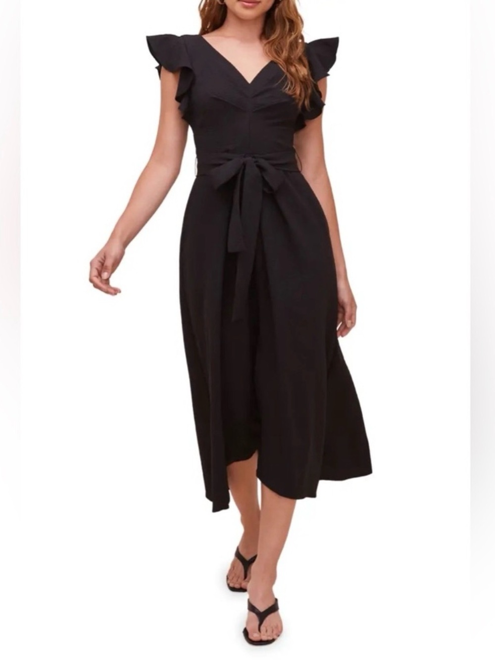 🎉HP🎉ASTR the Label Black Euphoria Midi Dress